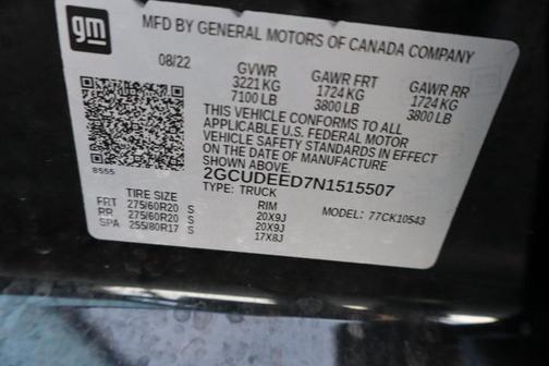 2022 Chevrolet Silverado 1500 RST