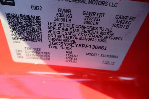 2023 Chevrolet Silverado 3500 WT