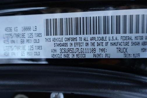 2020 RAM 2500 Lone Star Crew Cab 4X4 6'4' Box