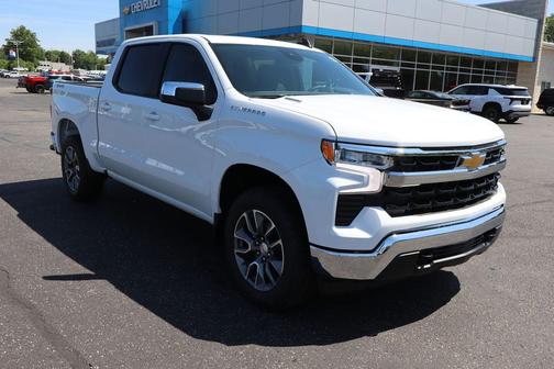 Summit White 2026 Chevrolet Silverado 1500 LT