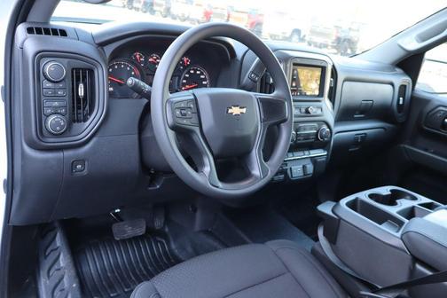 Summit White 2026 Chevrolet Silverado 1500 WT
