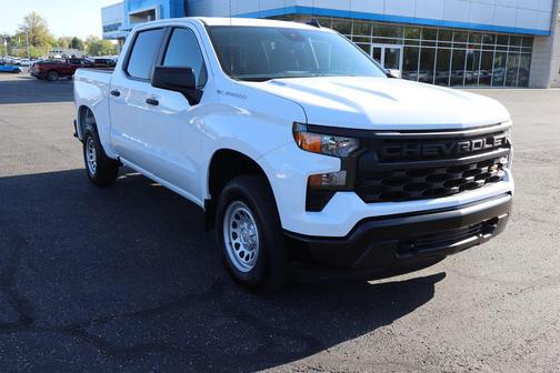 Summit White 2026 Chevrolet Silverado 1500 WT