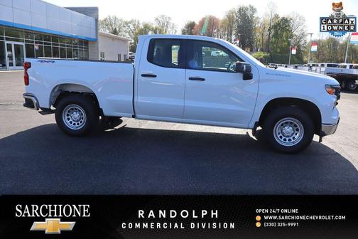Summit White 2024 Chevrolet Silverado 1500 WT