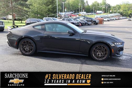 Dark Matter Gray Metallic 2024 Ford Mustang GT Premium