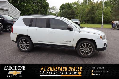 Bright White Clearcoat 2016 Jeep Compass Sport