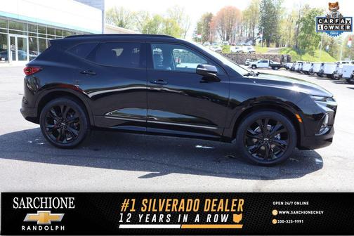 Black 2022 Chevrolet Blazer RS