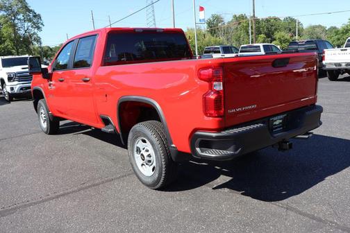 Red Hot 2026 Chevrolet Silverado 2500 Crew Cab, Standard Bed, WT, 4WD