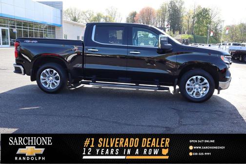Black 2023 Chevrolet Silverado 1500 LTZ