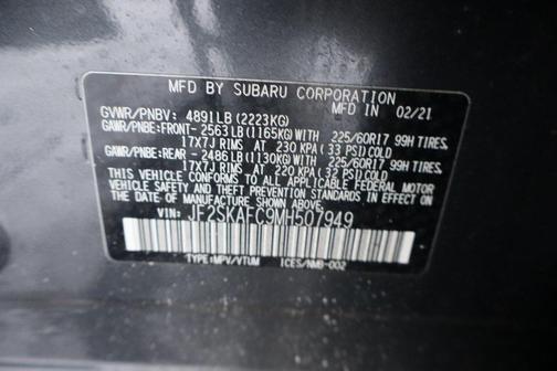 2021 Subaru Forester Premium