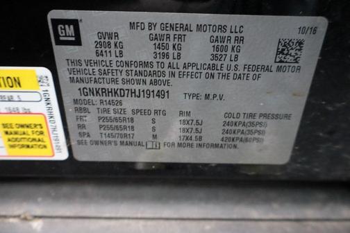 2017 Chevrolet Traverse 2LT