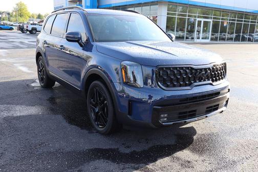 Midnight Lake Blue 2025 Kia Telluride SX X-Line