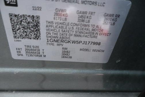 2023 Chevrolet Traverse LT Cloth