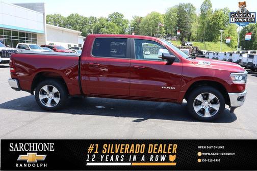 Delmonico Red Pearlcoat 2023 RAM 1500 Laramie