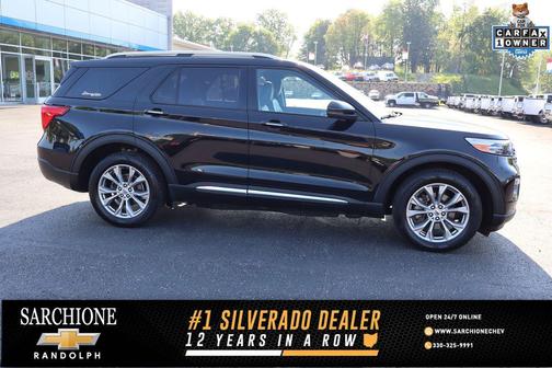 Agate Black Metallic 2021 Ford Explorer Limited