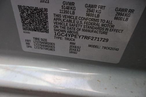 2024 Chevrolet Silverado 2500 LTZ