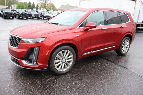 Radiant Red Tintcoat 2023 Cadillac XT6 Premium Luxury AWD