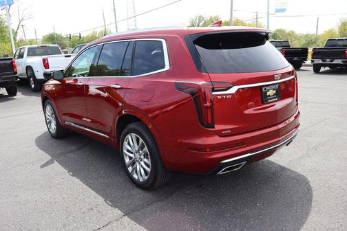 Radiant Red Tintcoat 2023 Cadillac XT6 Premium Luxury AWD