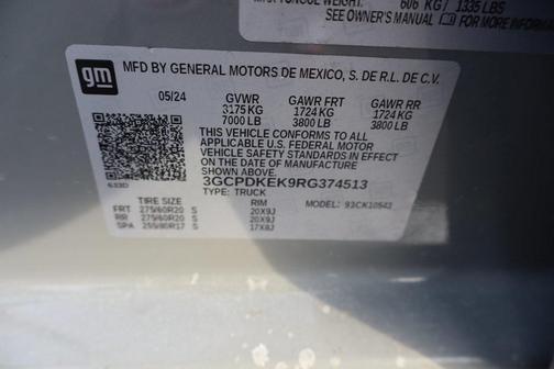 2024 Chevrolet Silverado 1500 LT