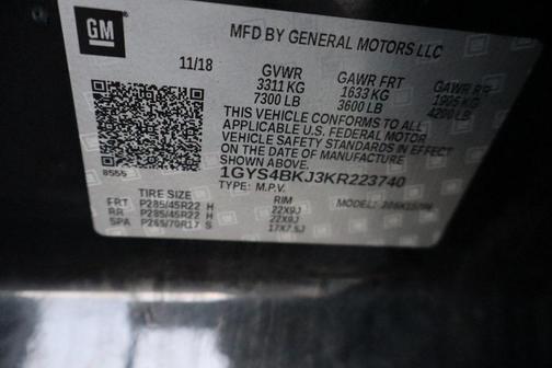 2019 Cadillac Escalade Luxury