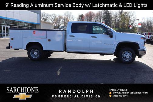 Summit White 2026 Chevrolet Silverado 3500 WT