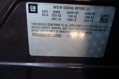Midnight Amethyst Metallic 2014 Buick LaCrosse Leather
