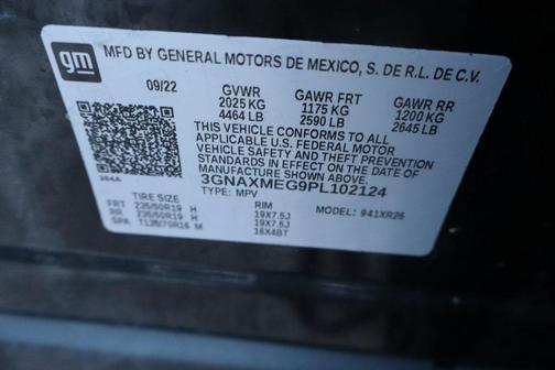 2023 Chevrolet Equinox FWD RS