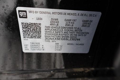 2025 Chevrolet Equinox AWD ACTIV