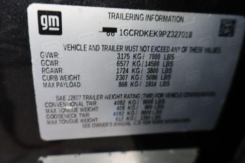 Dark Ash Metallic 2023 Chevrolet Silverado 1500 LT