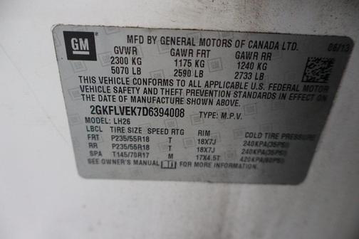 2013 GMC Terrain SLT-1