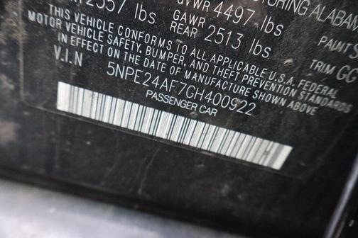 2016 Hyundai SONATA SE