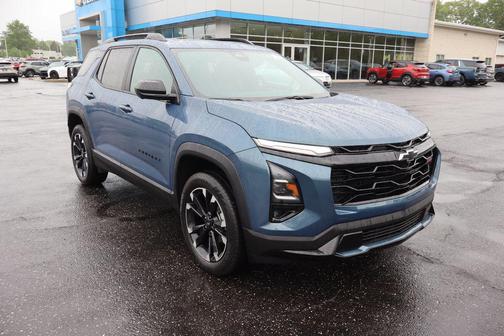 Lakeshore Blue Metallic 2025 Chevrolet Equinox FWD RS