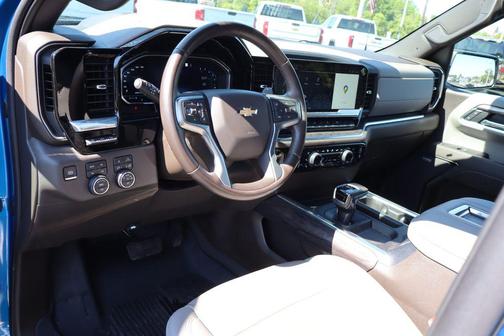 Glacier Blue Metallic 2022 Chevrolet Silverado 1500 LTZ