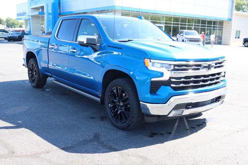 Glacier Blue Metallic 2022 Chevrolet Silverado 1500 LTZ