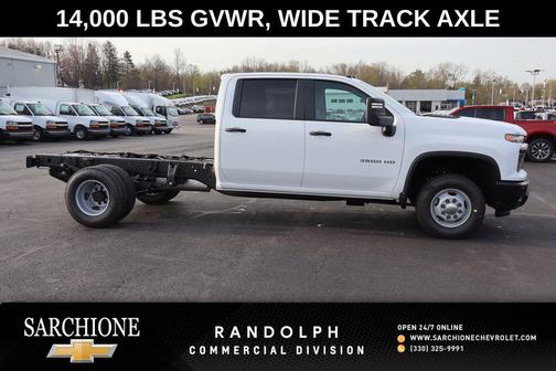 Summit White 2026 Chevrolet Silverado 3500 WT