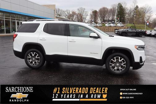 Summit White 2023 GMC Acadia FWD SLE