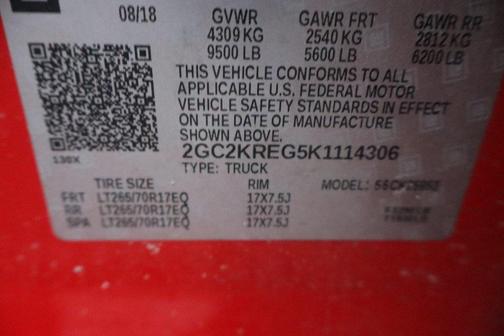 2019 Chevrolet Silverado 2500 WT