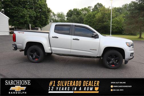 Silver Ice Metallic 2018 Chevrolet Colorado LT