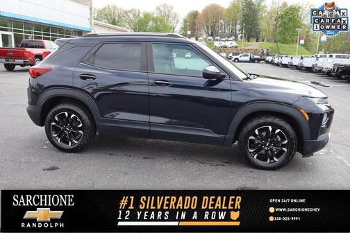 Midnight Blue Metallic 2021 Chevrolet Trailblazer LT