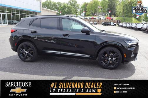 Ebony Twilight Metallic 2021 Buick Envision FWD Preferred