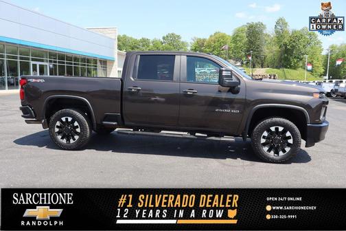 Oxford Brown Metallic 2020 Chevrolet Silverado 2500 Custom