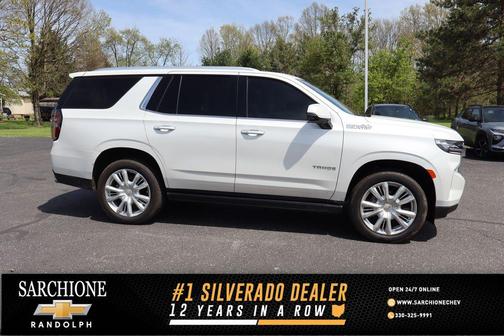 Iridescent Pearl Tricoat 2021 Chevrolet Tahoe 4WD High Country