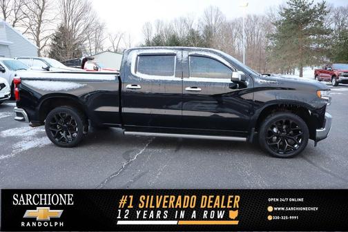 Black 2022 Chevrolet Silverado 1500 LTZ