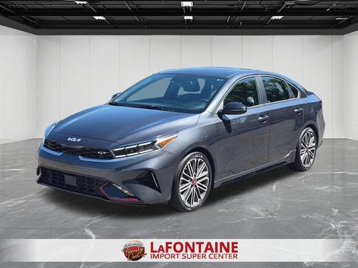 Gray 2024 Kia Forte GT