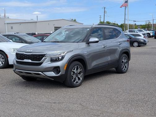 Steel Gray 2023 Kia Seltos EX