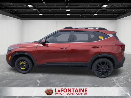 Orange 2024 Kia Seltos X-Line