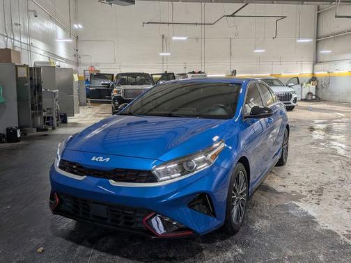 Sporty Blue 2024 Kia Forte GT-Line