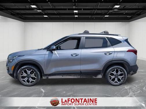 Steel Gray 2022 Kia Seltos EX