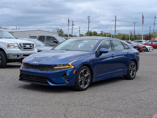 Sapphire Blue 2022 Kia K5 EX