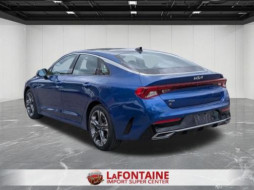 Sapphire Blue 2022 Kia K5 EX