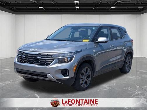 Steel Gray 2024 Kia Seltos LX